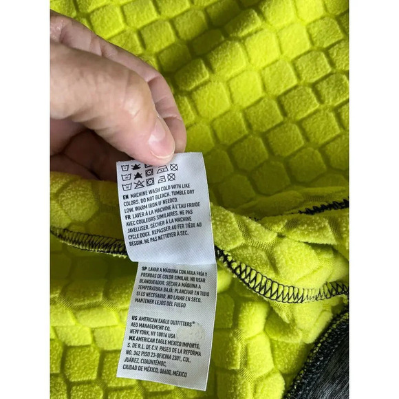 American Eagle Outfitters AE Active Flex Men Small Gray Black Gorp Core Athletic - Picture 8 of 14